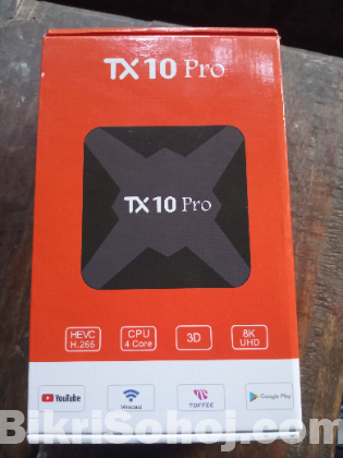 TX10 Pro 8K Android TV Box With Voice Control Remote